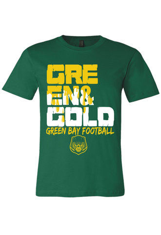 BLEED GREEN AND GOLD